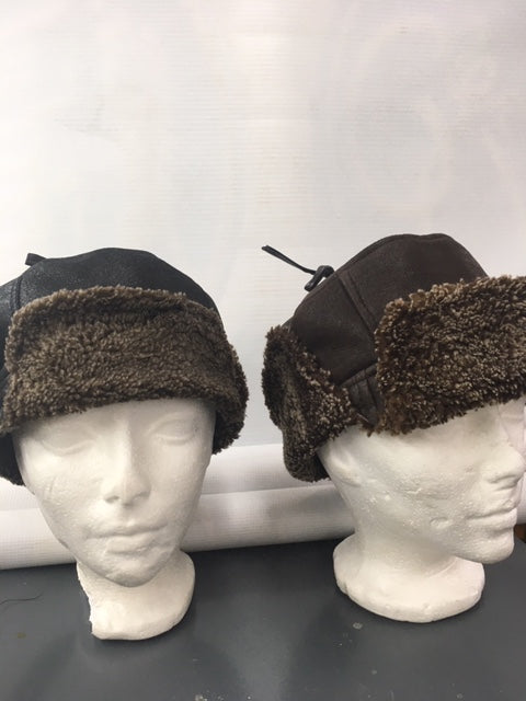 Men's and Ladies' Sheepskin Trapper Hats