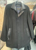 4613 Clearance - Black Wool w/Lambskin Collar/Facing - Size 42