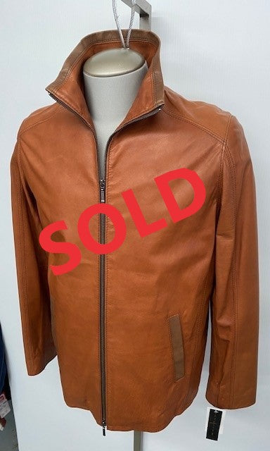 4852 Clearance - Men`s Zip-Front Bomber - Size 40