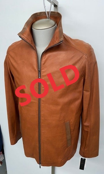 4852 Clearance - Men`s Zip-Front Bomber - Size 40