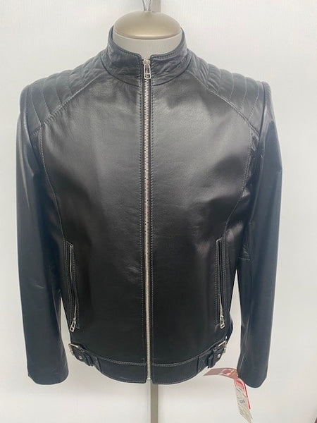 4893 Clearance - Men's Moto-Look Bomber Jacket