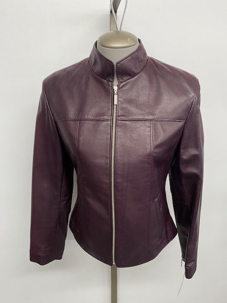 6051 Clearance - Ladies' Zip-front Bomber - size Large
