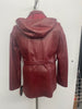 6062 Clearance - New Red Lamb with detachable hood - Size 10
