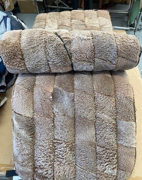 55 - Sheepskin Bench Pads