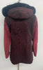 6078 Clearance - Ladies' Sheepskin & Leather Jacket - Size 10