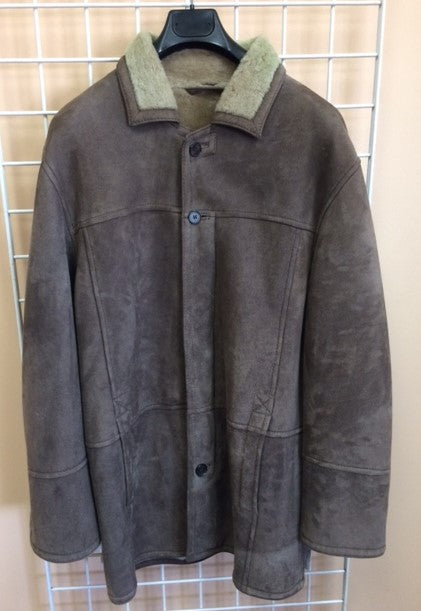 4728 Clearance - Men's Taupe Glazed Sheepskin - Size 42