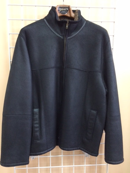 4759  Clearance - Men's Black Snowtop Sheepskin - Size 42
