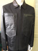 4857 Clearance -  Men's Softshell Jacket with Black Lambskin Trims - Sizes 42 & 44