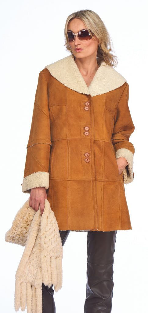 6019 Ladies' Shearling Jacket
